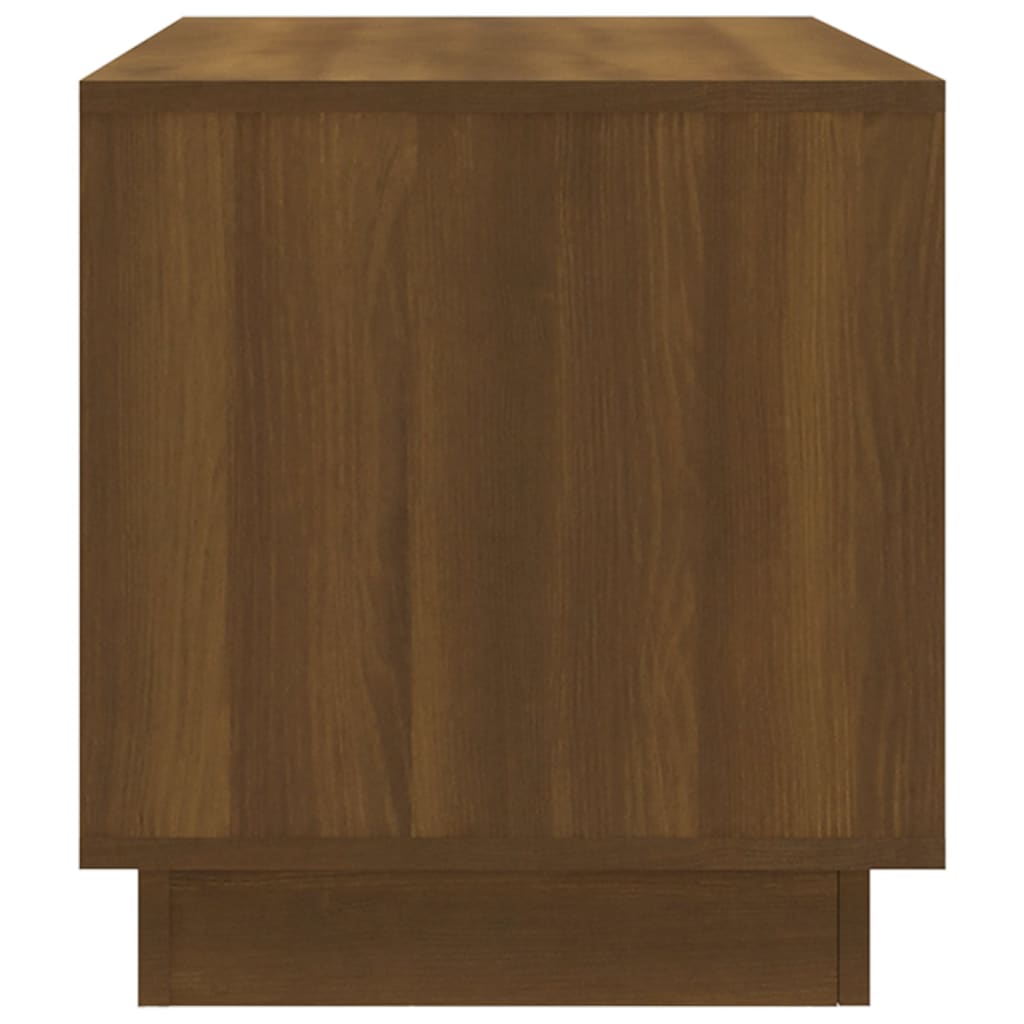 Έπιπλο Τηλεόρασης Καπνιστή Δρυς 102x41x44εκ. Επεξεργασμένο Ξύλο