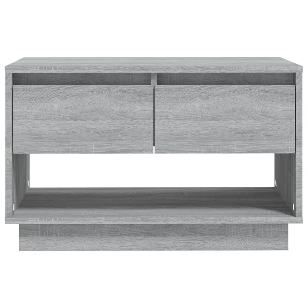 Έπιπλο Τηλεόρασης Γκρι Sonoma 70x41x44 εκ. από Επεξεργ. Ξύλο