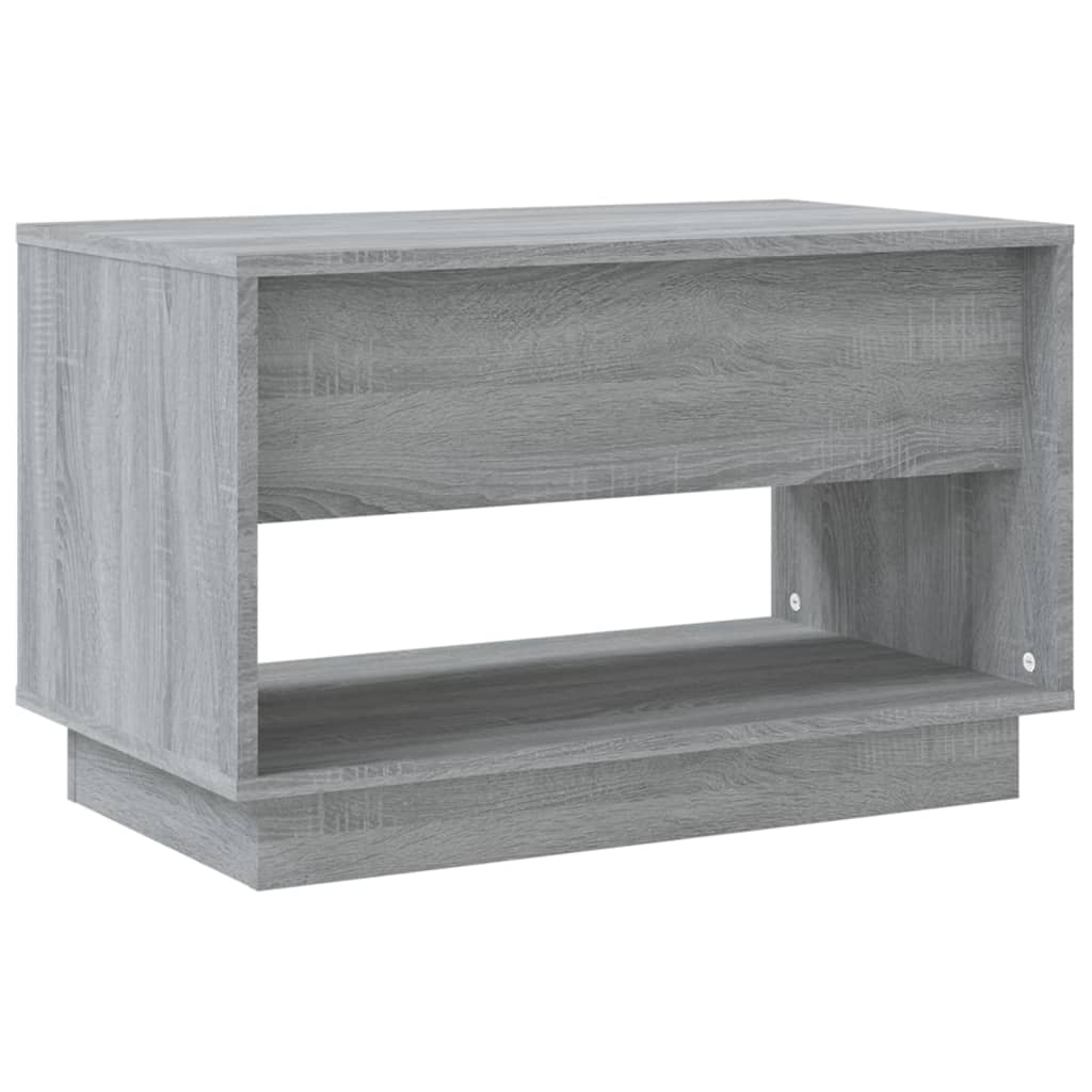Έπιπλο Τηλεόρασης Γκρι Sonoma 70x41x44 εκ. από Επεξεργ. Ξύλο
