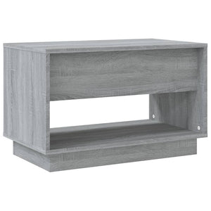 Έπιπλο Τηλεόρασης Γκρι Sonoma 70x41x44 εκ. από Επεξεργ. Ξύλο