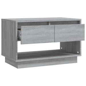 Έπιπλο Τηλεόρασης Γκρι Sonoma 70x41x44 εκ. από Επεξεργ. Ξύλο