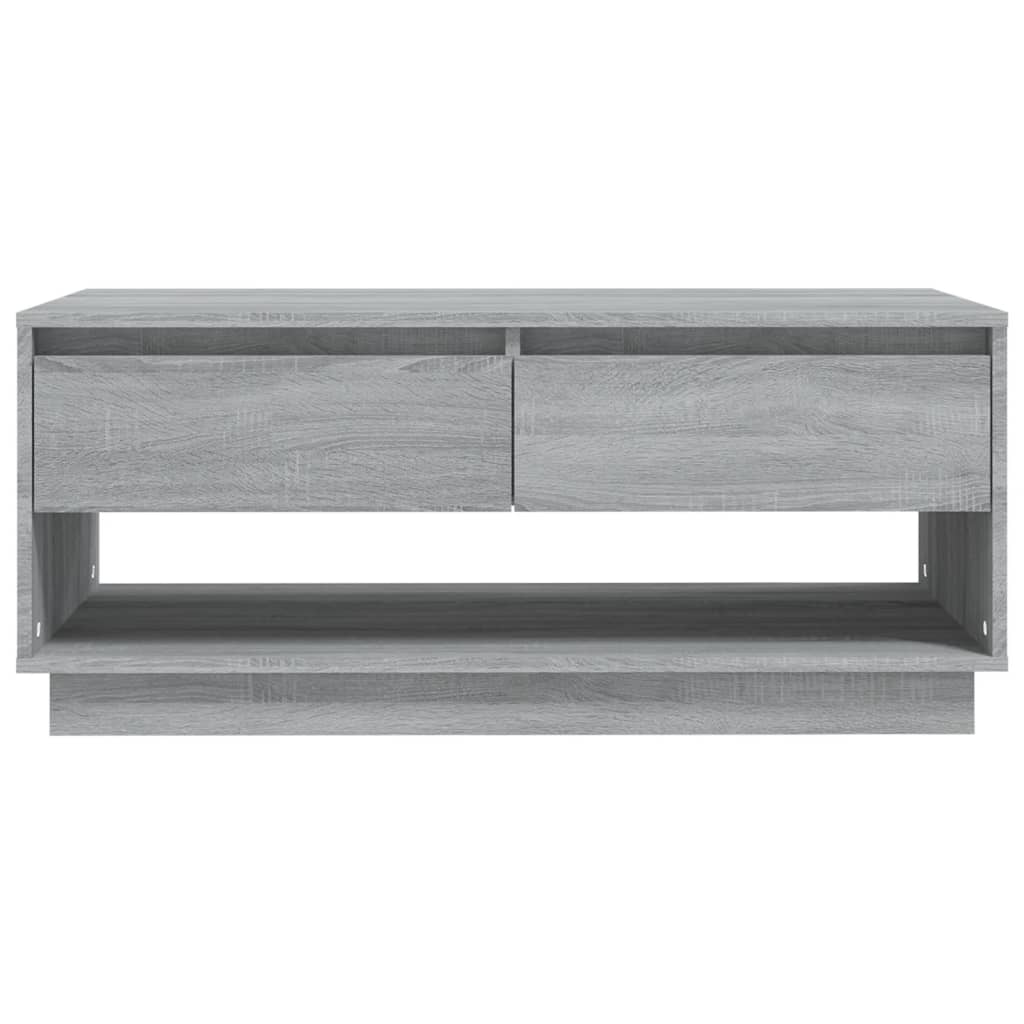 Τραπεζάκι Σαλονιού Γκρι Sonoma 102,5x55x44 εκ. από Μοριοσανίδα