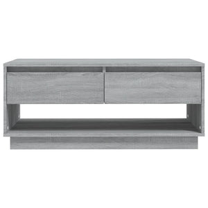 Τραπεζάκι Σαλονιού Γκρι Sonoma 102,5x55x44 εκ. από Μοριοσανίδα