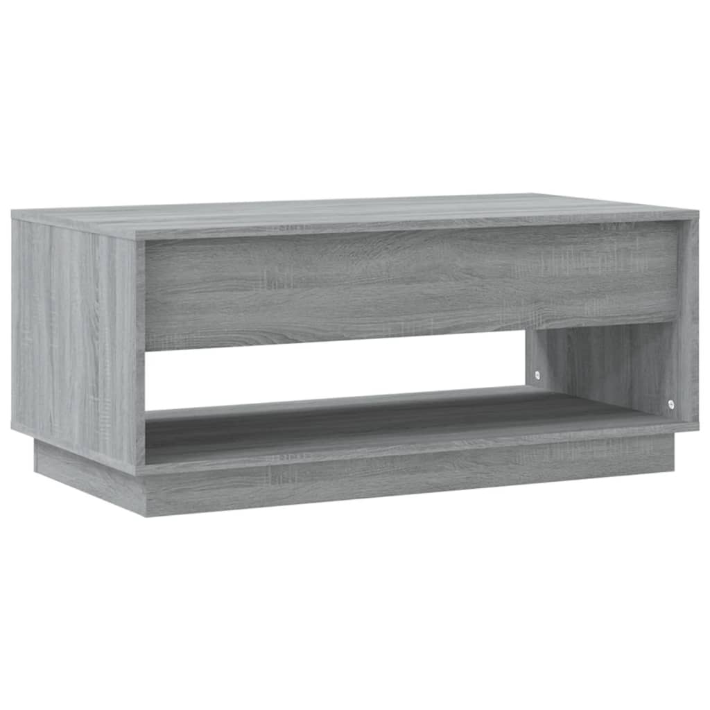 Τραπεζάκι Σαλονιού Γκρι Sonoma 102,5x55x44 εκ. από Μοριοσανίδα