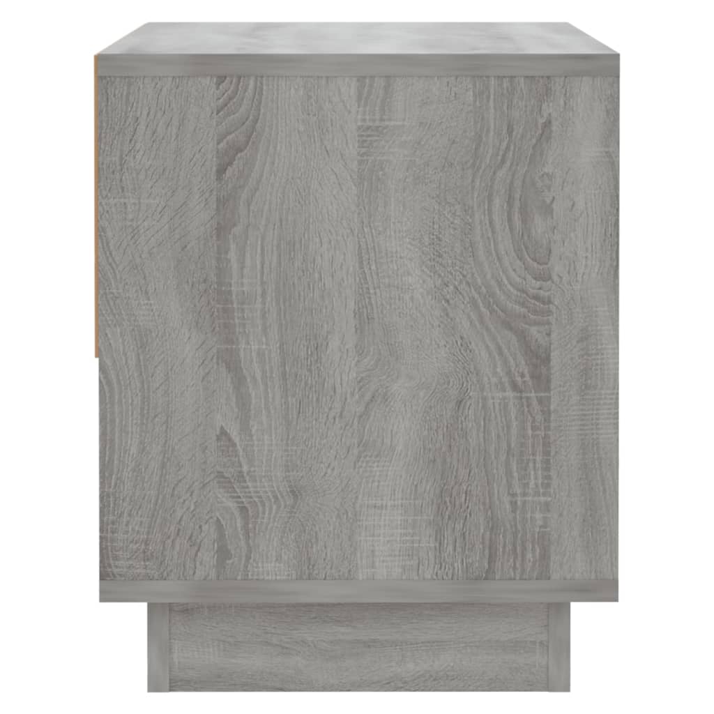 Κομοδίνο Χρώμα Γκρι Sonoma 45 x 34 x 44 εκ. από Μοριοσανίδα