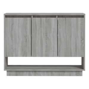 Ντουλάπι Γκρι Sonoma 97x31x75 εκ. από Επεξεργασμένο Ξύλο