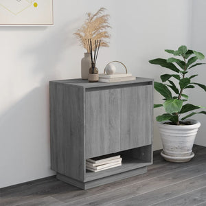 Μπουφές Γκρι Sonoma 70x41x75 εκ. από Επεξεργασμένο Ξύλο