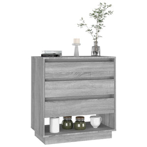 Μπουφές Γκρι Sonoma 70x41x75 εκ. από Επεξεργασμένο Ξύλο