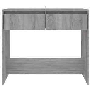 Τραπέζι Κονσόλα Γκρι Sonoma 89x41x76,5 εκ. Επεξεργασμένο Ξύλο