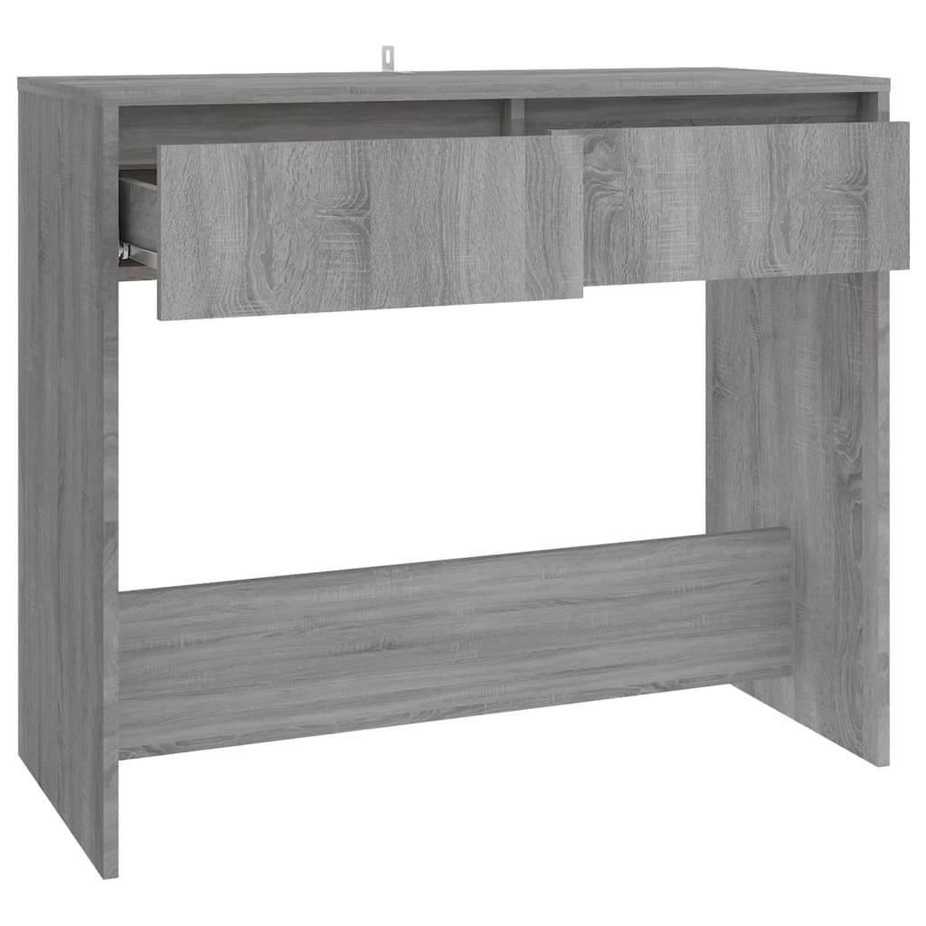 Τραπέζι Κονσόλα Γκρι Sonoma 89x41x76,5 εκ. Επεξεργασμένο Ξύλο