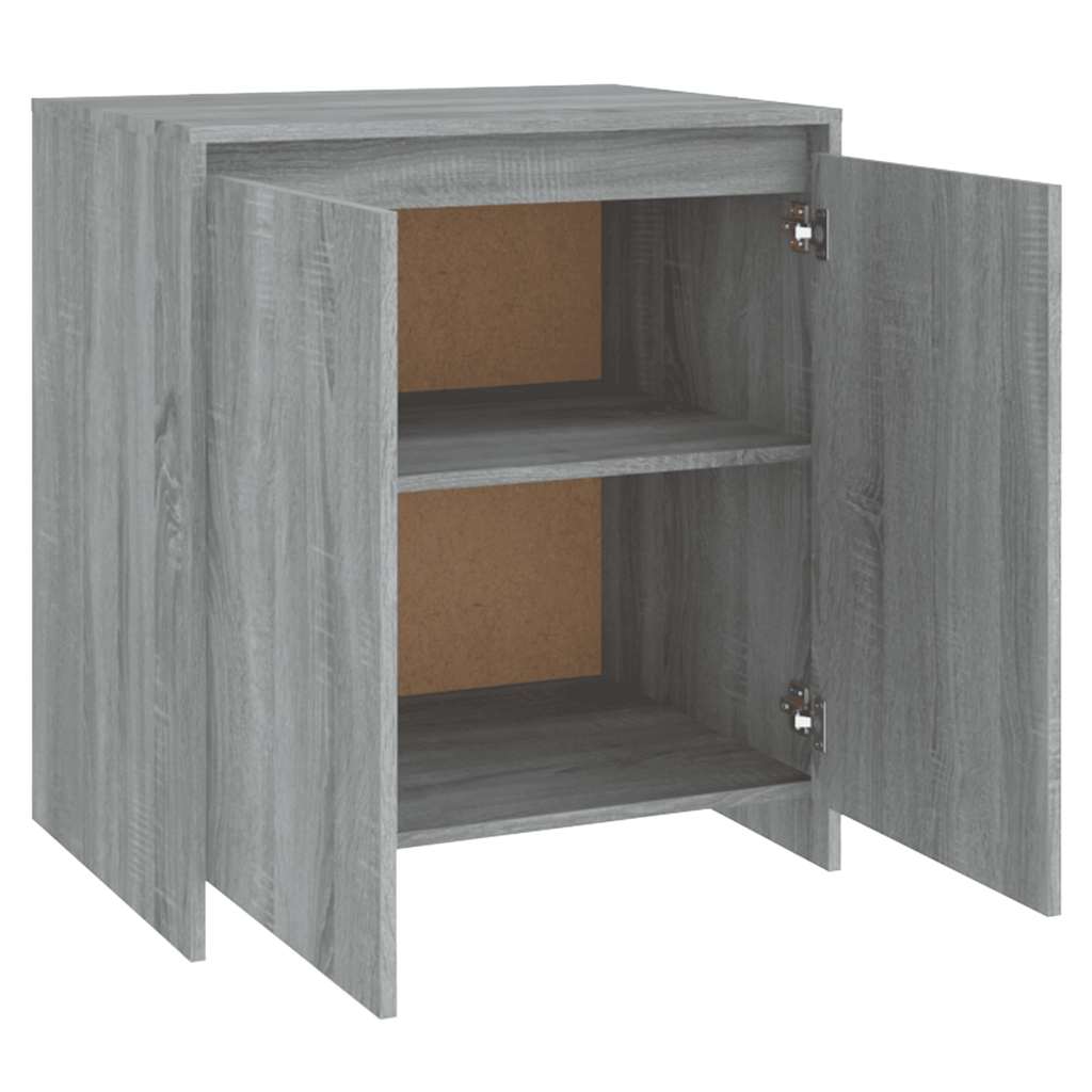 Μπουφές Γκρι Sonoma 70x41x75 εκ. από Επεξεργασμένο Ξύλο