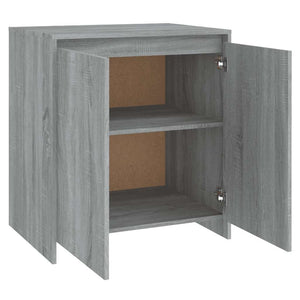 Μπουφές Γκρι Sonoma 70x41x75 εκ. από Επεξεργασμένο Ξύλο