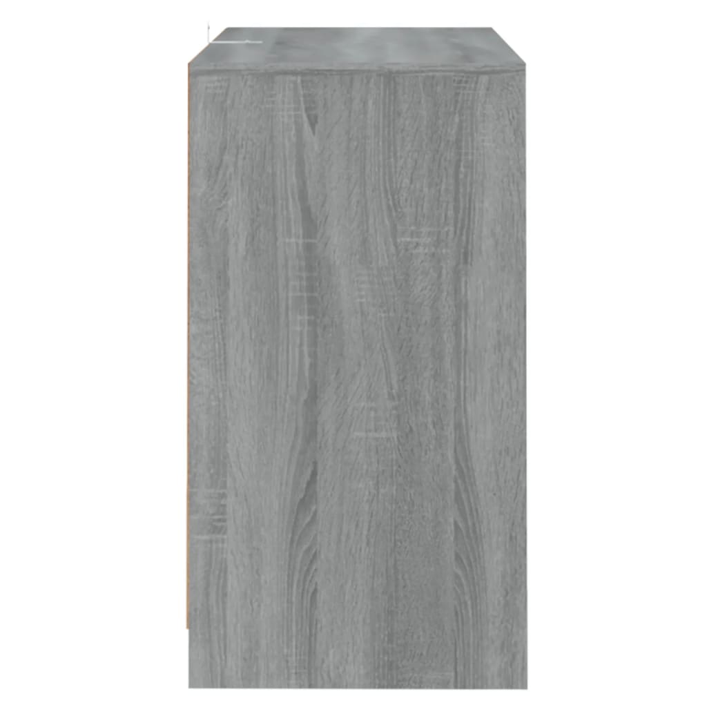 Μπουφές Γκρι Sonoma 70x41x75 εκ. από Επεξεργασμένο Ξύλο