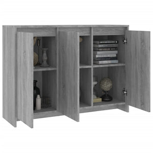 Μπουφές Γκρι Sonoma 102x33x75 εκ. από Επεξεργασμένο Ξύλο