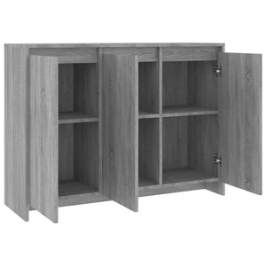 Μπουφές Γκρι Sonoma 102x33x75 εκ. από Επεξεργασμένο Ξύλο