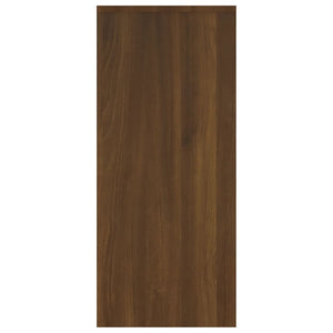 Βοηθητικό Ντουλάπι Καφέ Δρυς 102x33x75εκ. Επεξεργασμένο Ξύλο