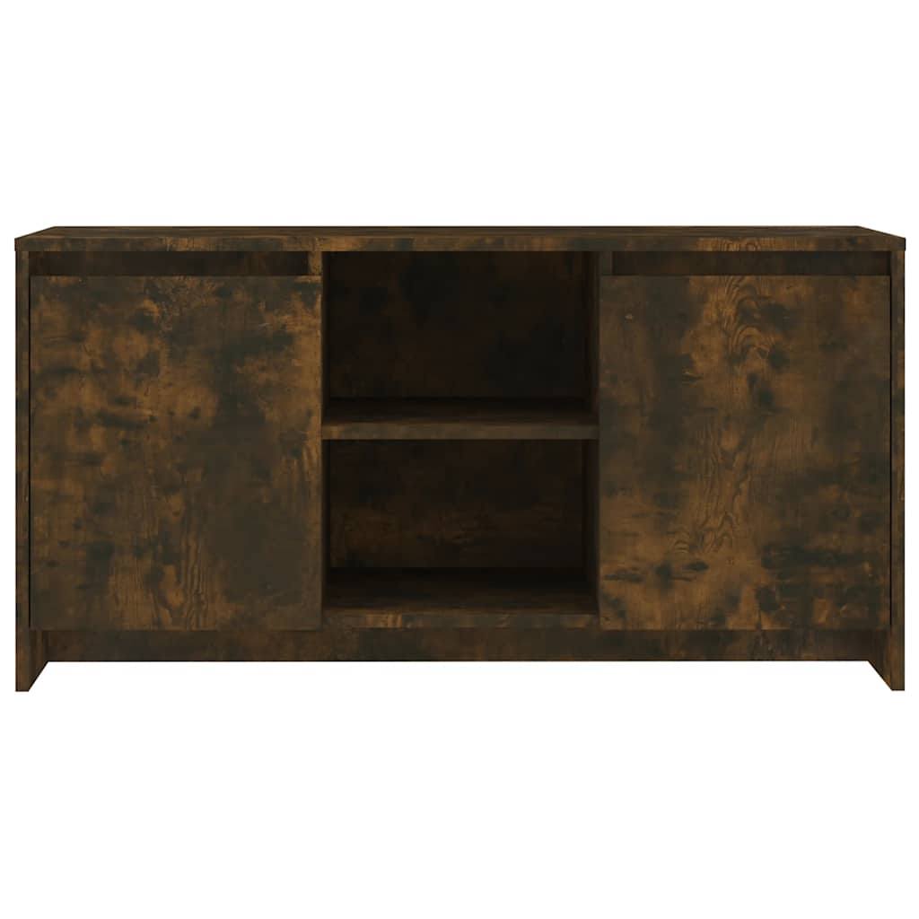 Έπιπλο Τηλεόρασης Καπνιστή Δρυς 102x37,5x52,5 εκ. Επεξεργ. Ξύλο