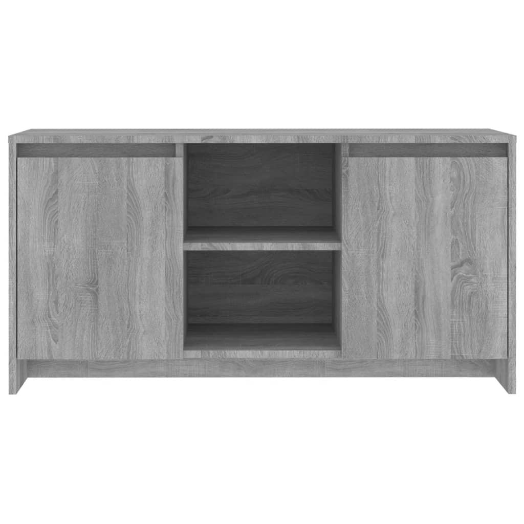 Έπιπλο Τηλεόρασης Γκρι Sonoma 102x37,5x52,5 εκ. από Επεξ. Ξύλο - Pakobazaar