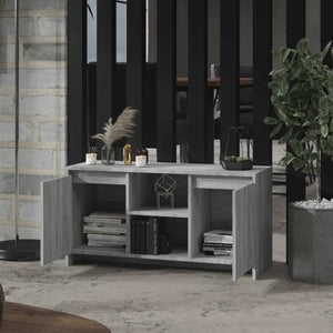 Έπιπλο Τηλεόρασης Γκρι Sonoma 102x37,5x52,5 εκ. από Επεξ. Ξύλο - Pakobazaar