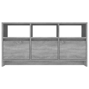 Έπιπλο Τηλεόρασης Γκρι Sonoma 102x37,5x52,5 εκ. από Επεξ. Ξύλο