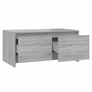 Τραπεζάκι Σαλονιού Γκρι Sonoma 90x50x41,5 εκ. Επεξ. Ξύλο