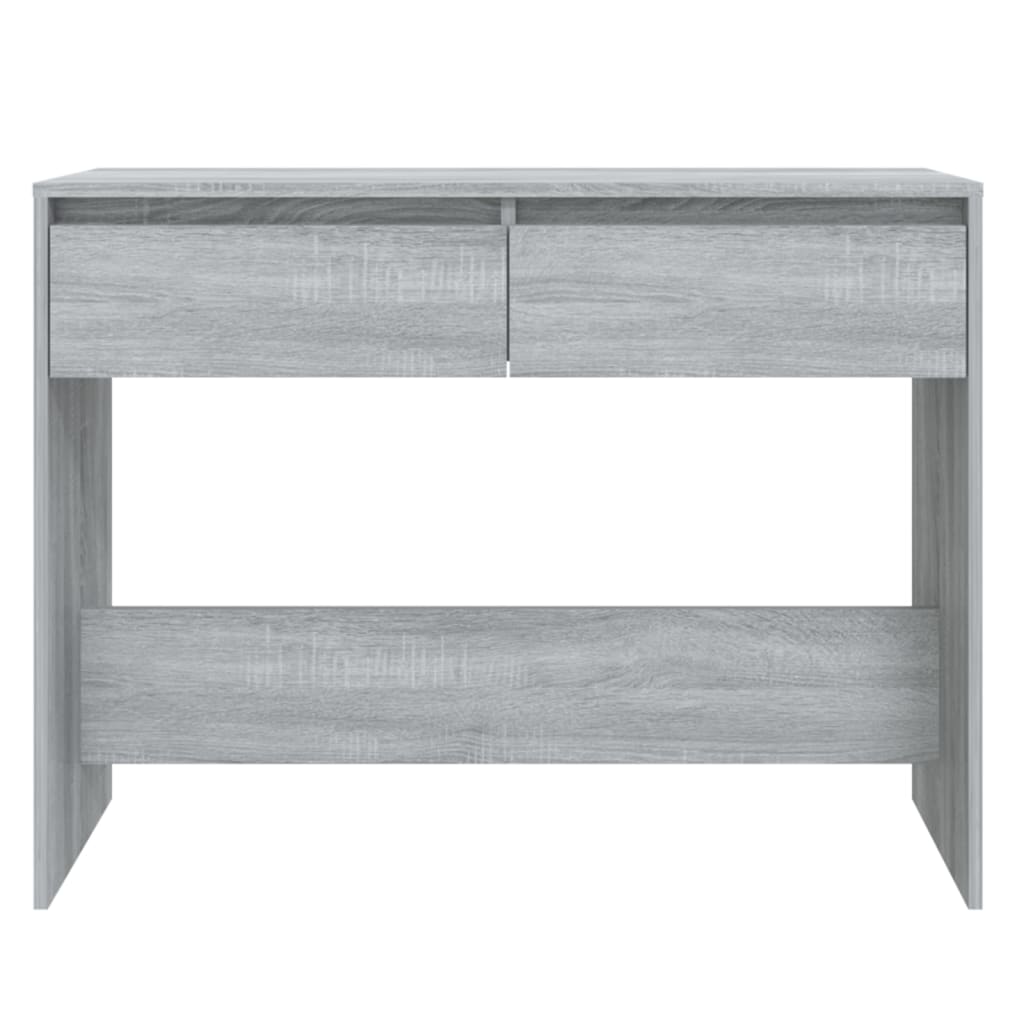 Τραπέζι Κονσόλα Γκρι Sonoma 100x35x76,5 εκ. Επεξεργ. Ξύλο - Pakobazaar