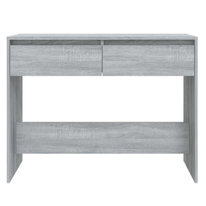 Τραπέζι Κονσόλα Γκρι Sonoma 100x35x76,5 εκ. Επεξεργ. Ξύλο - Pakobazaar