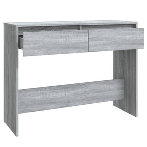 Τραπέζι Κονσόλα Γκρι Sonoma 100x35x76,5 εκ. Επεξεργ. Ξύλο - Pakobazaar