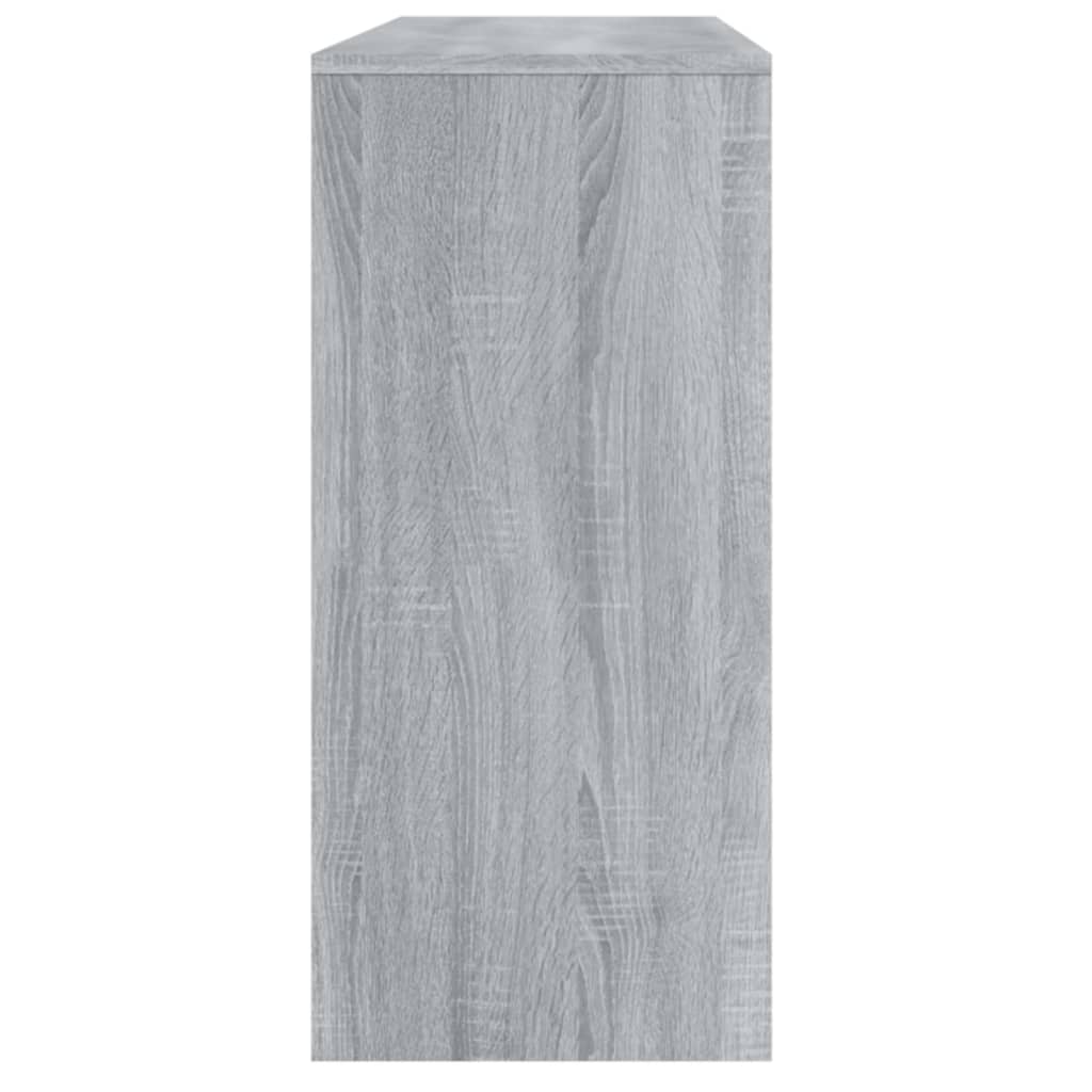 Τραπέζι Κονσόλα Γκρι Sonoma 100x35x76,5 εκ. Επεξεργ. Ξύλο - Pakobazaar