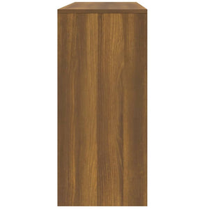 Τραπέζι Κονσόλα Καφέ Δρυς 100x35x76,5 εκ. Επεξεργασμένο Ξύλο