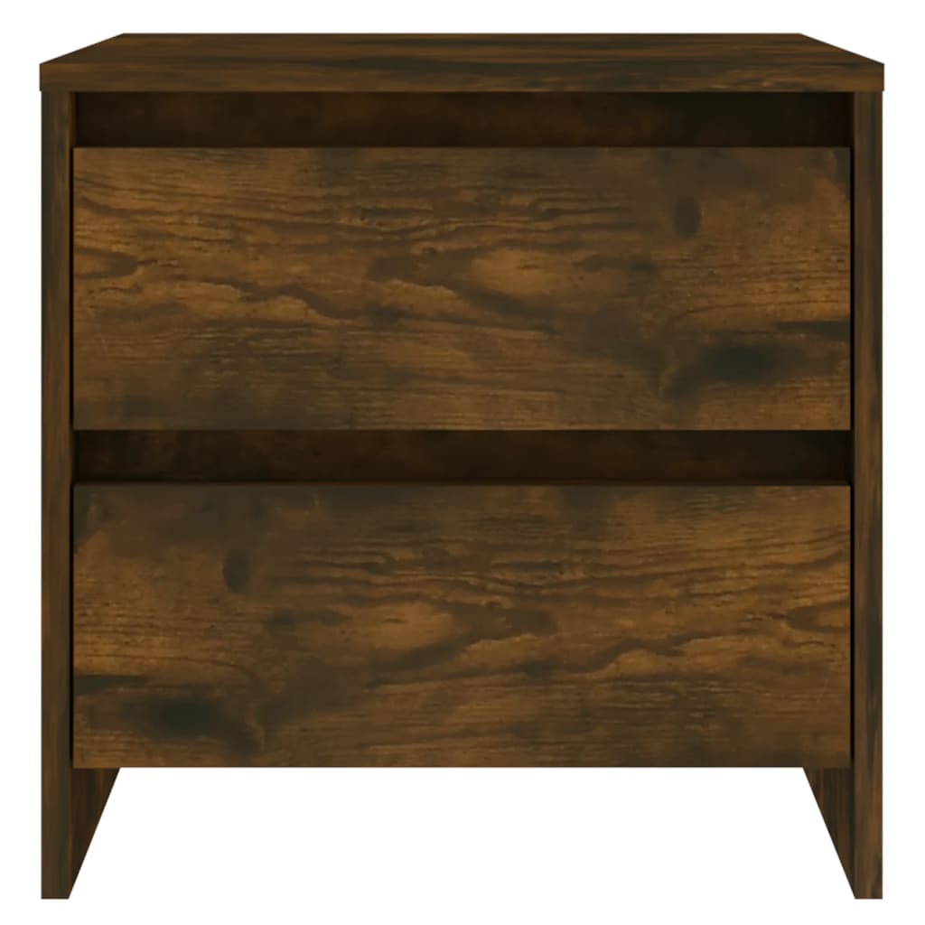 Κομοδίνο Καπνιστή Δρυς 45 x 34,5 x 44,5 εκ. από Μοριοσανίδα - Pakobazaar