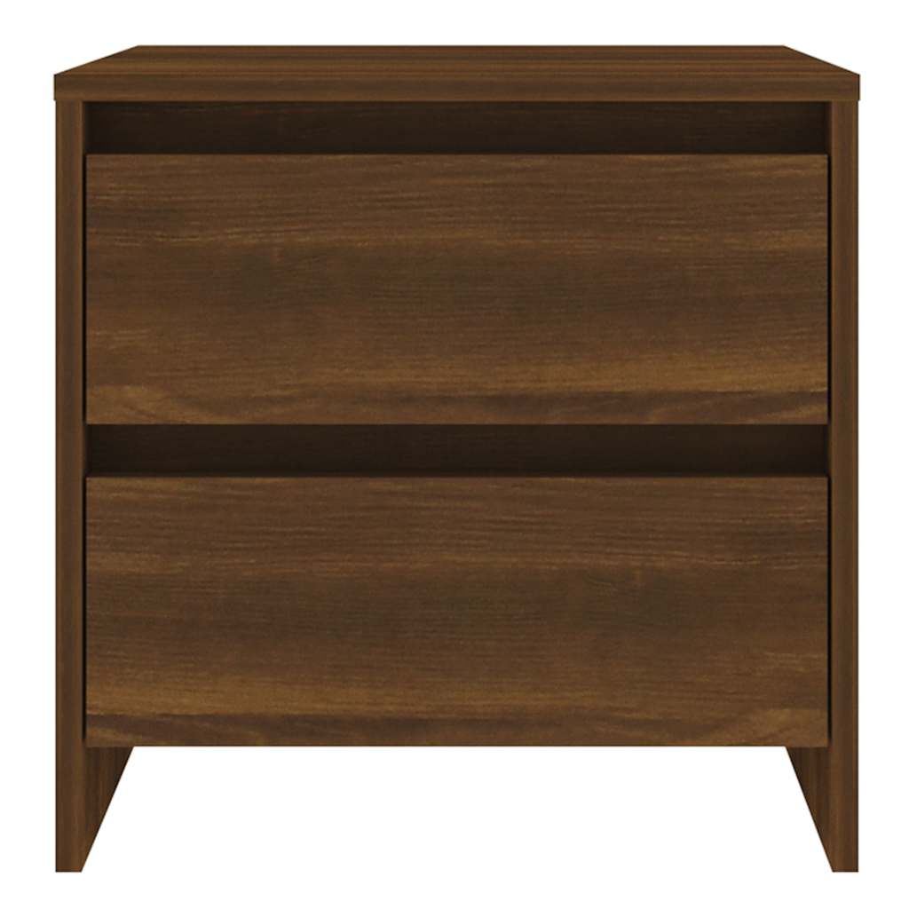 Κομοδίνο Καφέ Δρυς 45 x 34,5 x 44,5 εκ. από Μοριοσανίδα