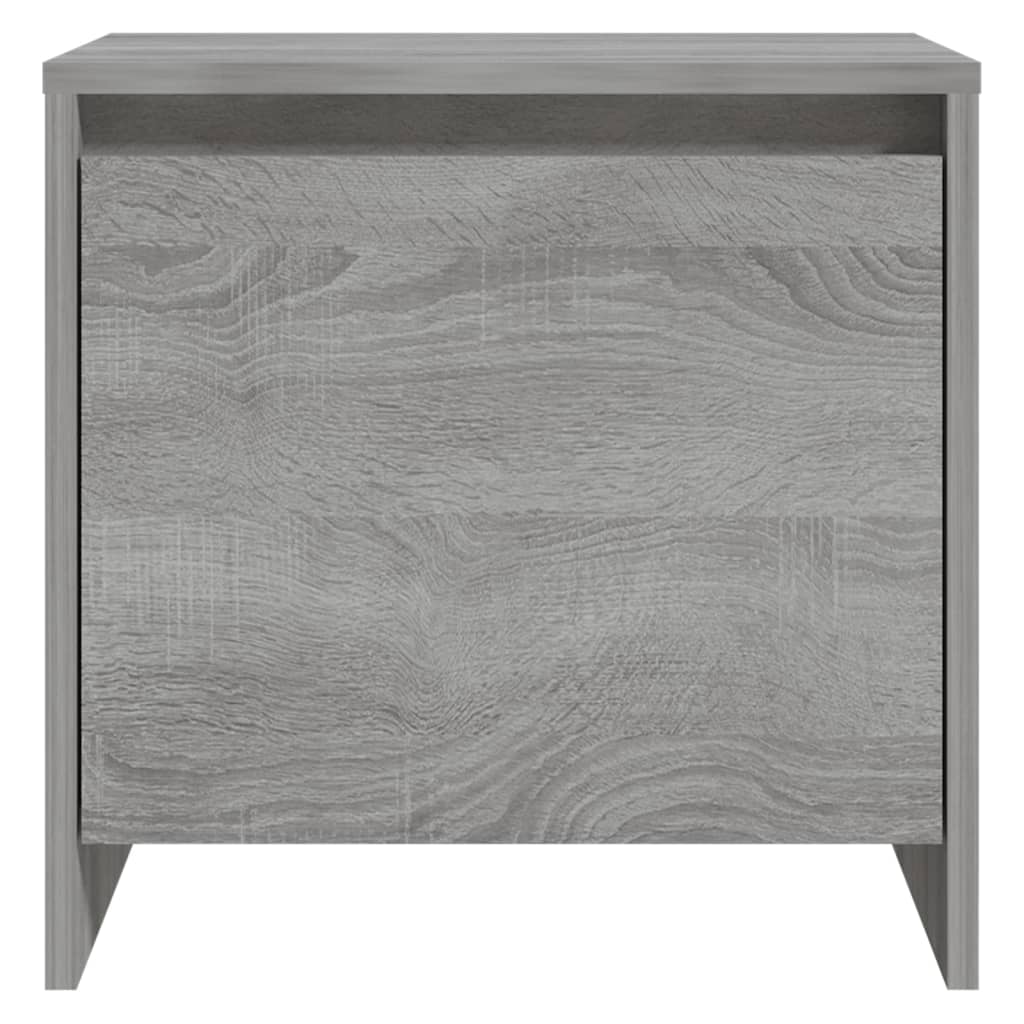 Κομοδίνο Γκρι Sonoma 45x34x44,5 εκ. από Επεξεργασμένο Ξύλο