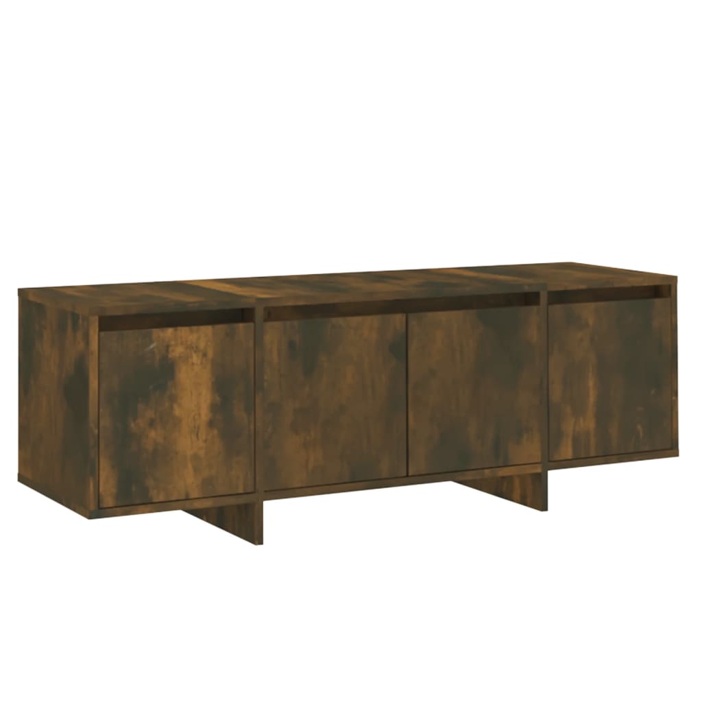 Έπιπλο Τηλεόρασης Καπνιστή Δρυς 120x30x40,5 εκ. Επεξ. Ξύλο - Pakobazaar