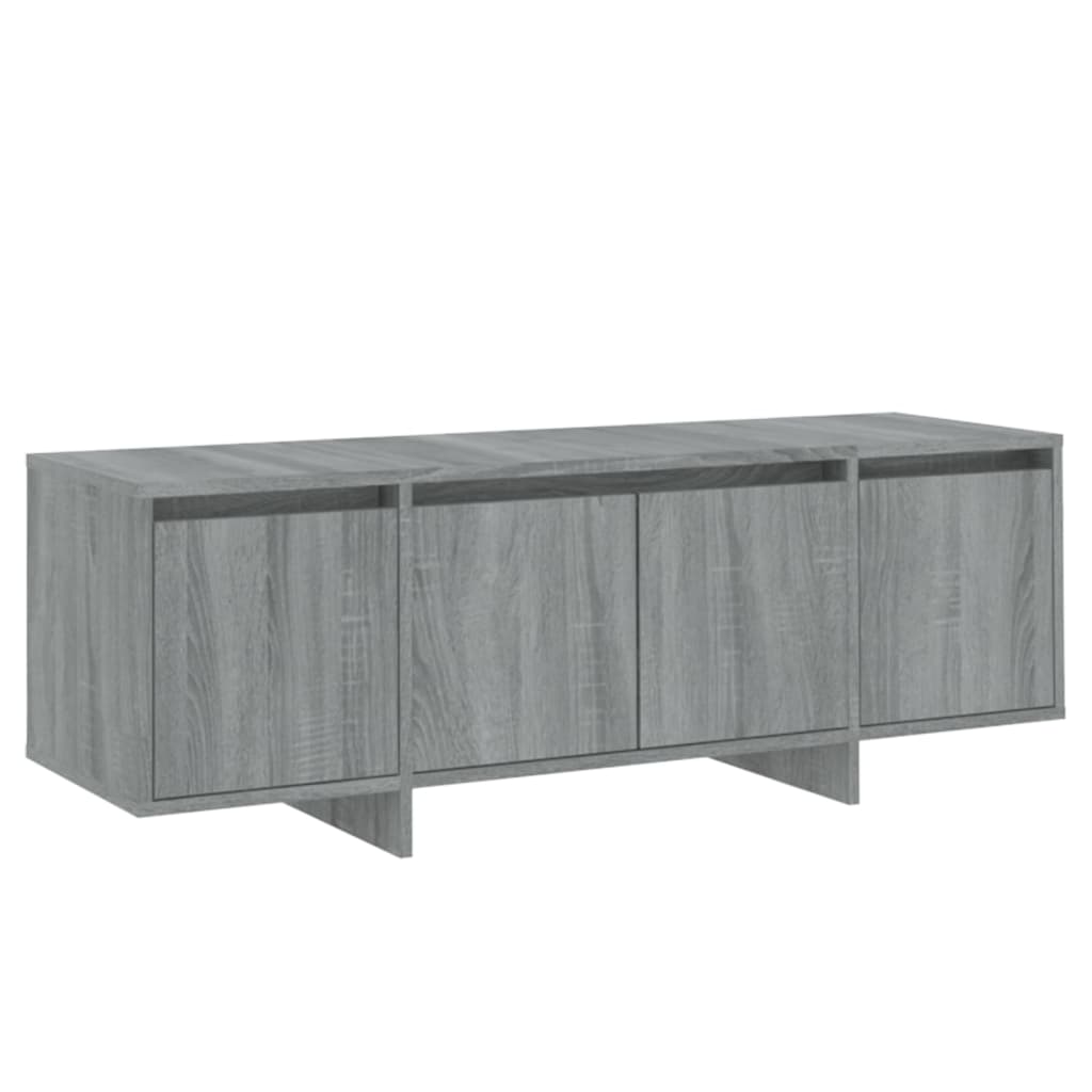 Έπιπλο Τηλεόρασης Γκρι Sonoma 120x30x40,5 εκ. από Μοριοσανίδα