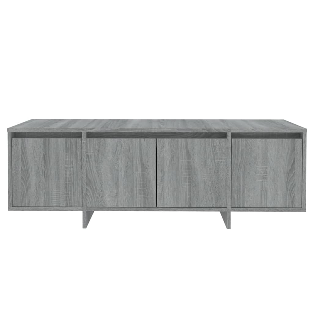 Έπιπλο Τηλεόρασης Γκρι Sonoma 120x30x40,5 εκ. από Μοριοσανίδα
