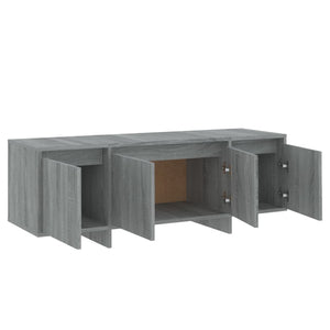 Έπιπλο Τηλεόρασης Γκρι Sonoma 120x30x40,5 εκ. από Μοριοσανίδα