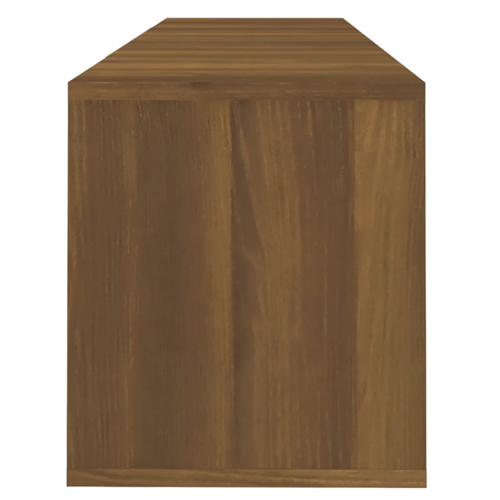 Έπιπλο Τηλεόρασης Καφέ Δρυς 120x30x40,5 εκ. Επεξ. Ξύλο - Pakobazaar
