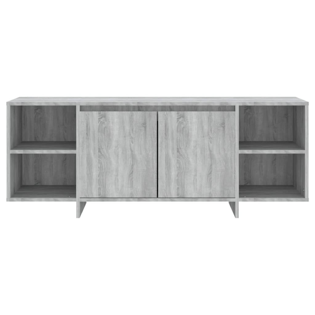 Έπιπλο Τηλεόρασης Γκρι Sonoma 130x35x50 εκ. από Μοριοσανίδα