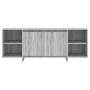 Έπιπλο Τηλεόρασης Γκρι Sonoma 130x35x50 εκ. από Μοριοσανίδα
