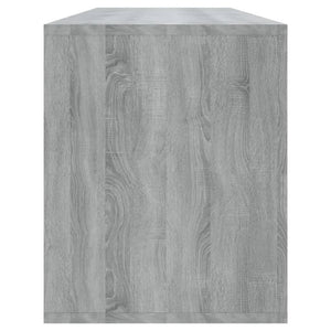 Έπιπλο Τηλεόρασης Γκρι Sonoma 130x35x50 εκ. από Μοριοσανίδα