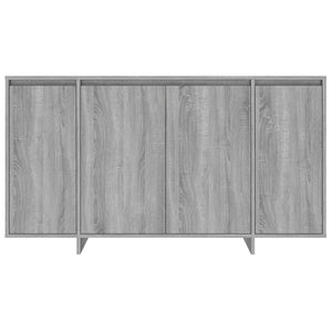 Ντουλάπι Γκρι Sonoma 135x41x75 εκ. από Επεξεργασμένο Ξύλο
