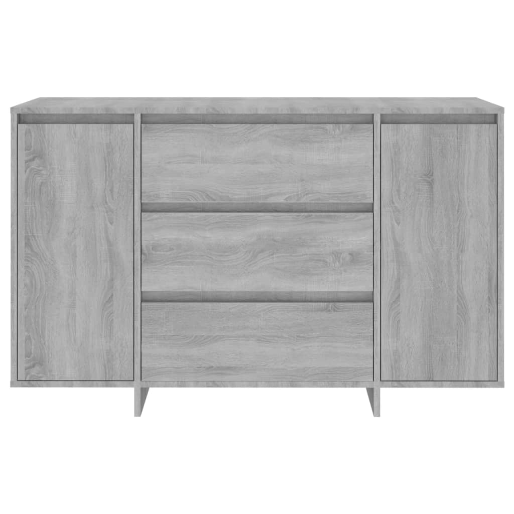 Συρταριέρα με 3 Συρτάρια Γκρι Sonoma 120x41x75εκ από Επεξ. Ξύλο