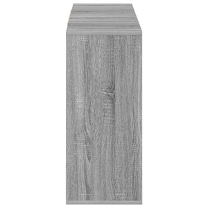 Ντουλάπι Γκρι Sonoma 120x30x75 εκ. από Επεξεργ. Ξύλο