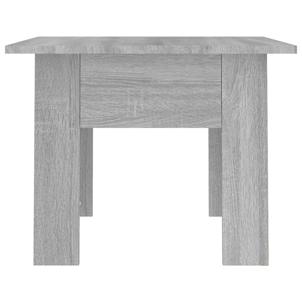 Τραπεζάκι Σαλονιού Γκρι Sonoma 55x55x42 εκ. Επεξεργασμένο Ξύλο