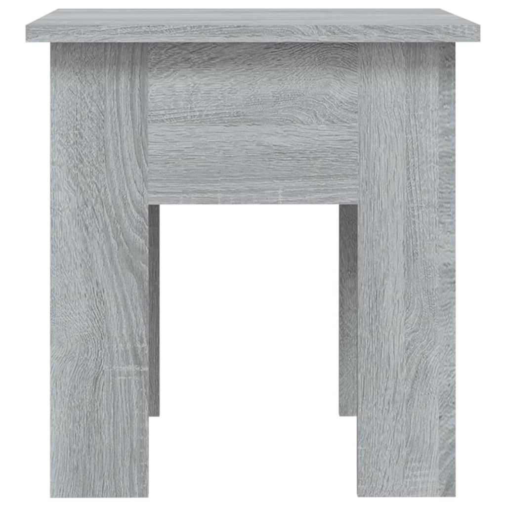 Τραπεζάκι Σαλονιού Γκρι Sonoma 40 x 40 x 42 εκ. Μοριοσανίδα