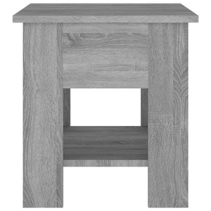 Τραπεζάκι Σαλονιού Γκρι Sonoma 40 x 40 x 42 εκ. από Συνθ. Ξύλο - Pakobazaar