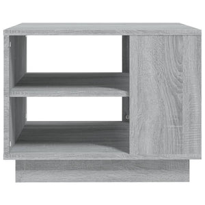 Τραπεζάκι Σαλονιού Γκρι Sonoma 55x55x43 εκ. Επεξεργασμένο Ξύλο