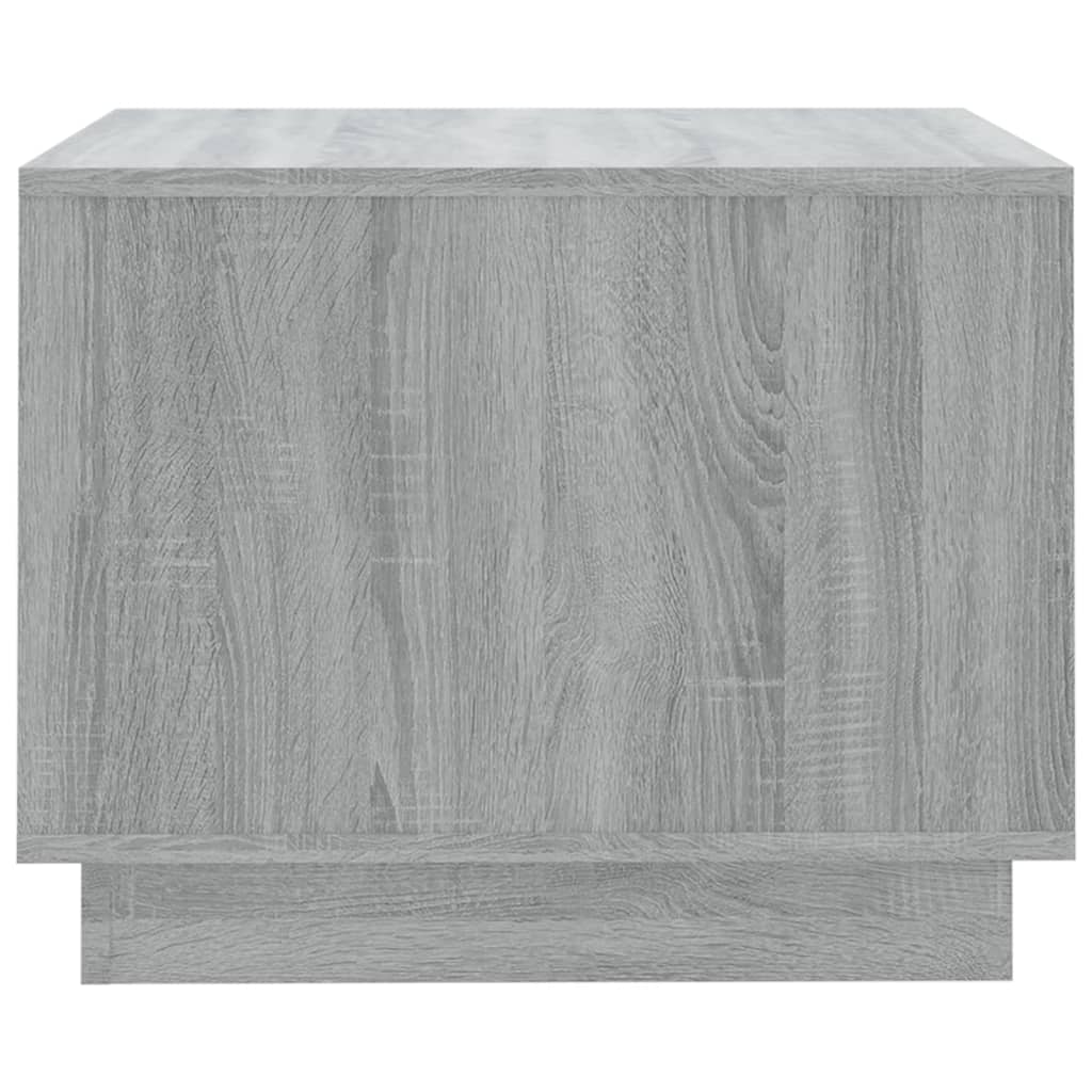 Τραπεζάκι Σαλονιού Γκρι Sonoma 55x55x43 εκ. Επεξεργασμένο Ξύλο