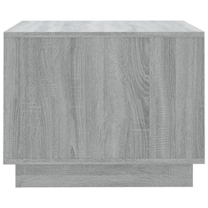 Τραπεζάκι Σαλονιού Γκρι Sonoma 55x55x43 εκ. Επεξεργασμένο Ξύλο